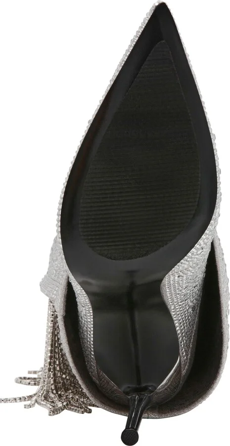 Sanya Rhinestone Fringe Knee High Boot - Image 5
