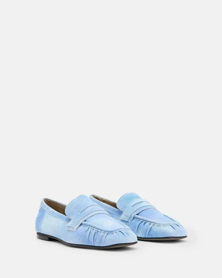 Sapphire Suede Loafer Shoes - Image 4