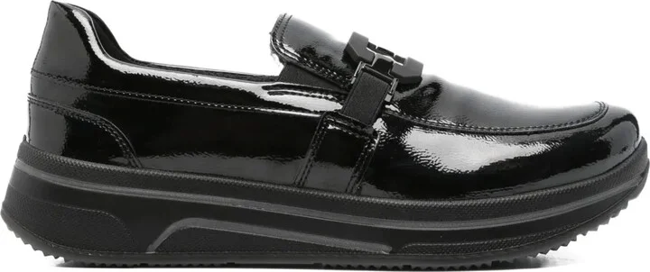 Sapporo patent-leather loafers