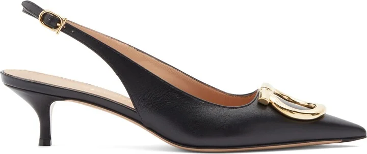 Sara Kitten Heel Slingback Pump - Image 3
