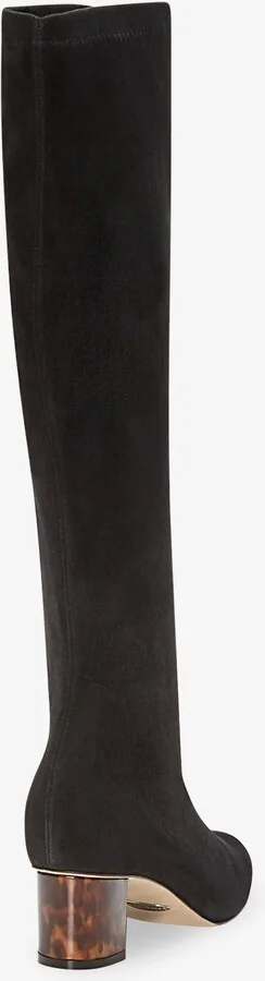 Sarah Flint Alexandra 50 Boot - Black Stretch Suede - Image 4