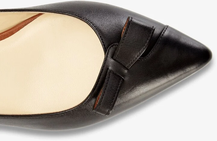 Sarah Flint Natalie Flat - Black Vachetta - Image 5