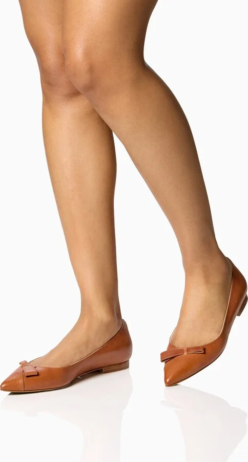 Sarah Flint Natalie Flat - Saddle Vachetta - Image 2