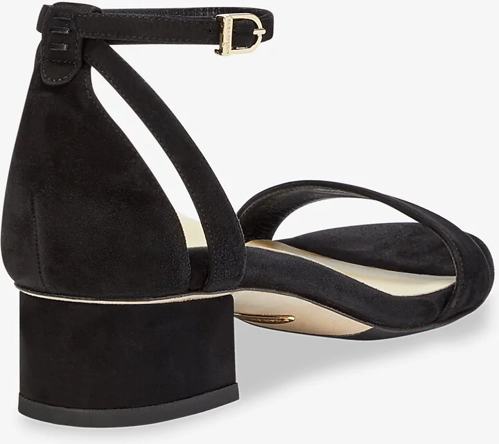 Sarah Flint Perfect Block Sandal 30 - Black Suede - Image 2