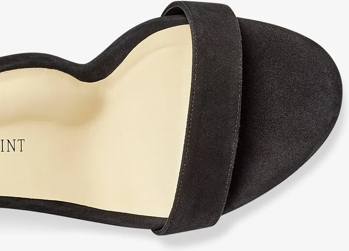 Sarah Flint Perfect Block Sandal 60 - Black Suede - Image 5