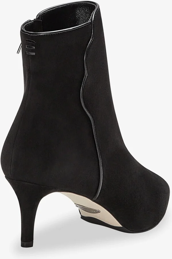 Sarah Flint Perfect Dress Bootie 60 - Black Suede - Image 2