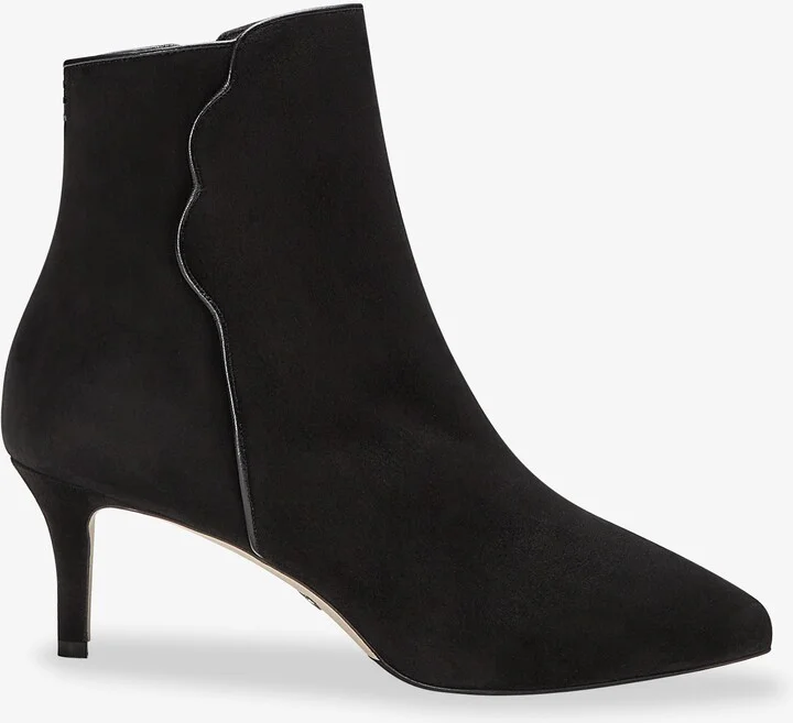 Sarah Flint Perfect Dress Bootie 60 - Black Suede - Image 3