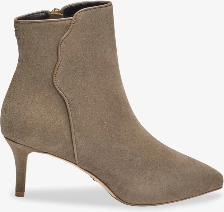 Sarah Flint Perfect Dress Bootie 60 - Taupe Suede - Image 3