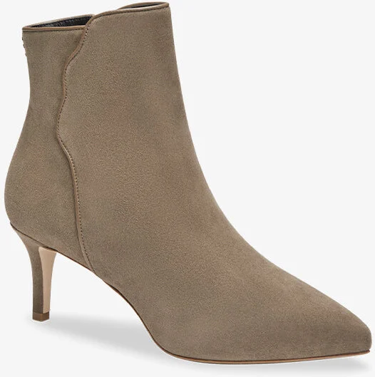 Sarah Flint Perfect Dress Bootie 60 - Taupe Suede - Image 6