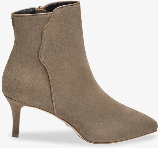 Sarah Flint Perfect Dress Bootie 60 - Taupe Suede - Image 8