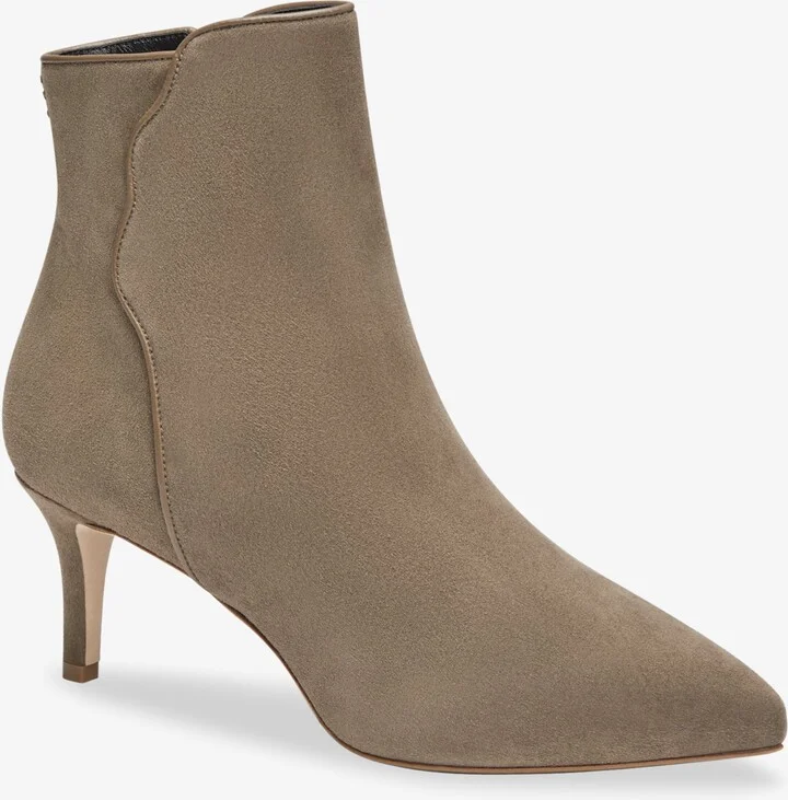 Sarah Flint Perfect Dress Bootie 60 - Taupe Suede