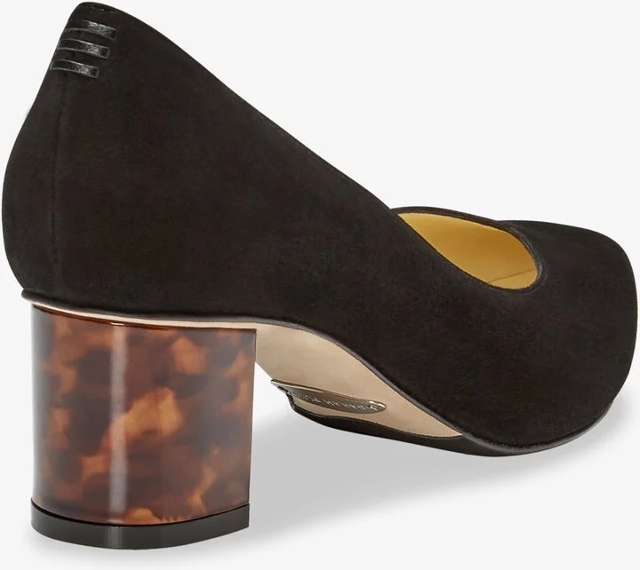 Sarah Flint Perfect Emma Pump - Black Suede - Image 2