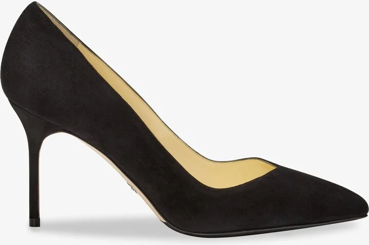 Sarah Flint Perfect Pump 85 - Black Suede - Image 3