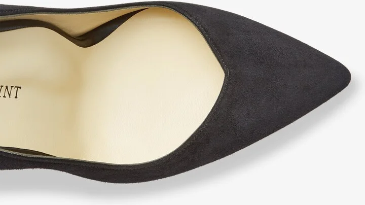 Sarah Flint Perfect Pump 85 - Black Suede - Image 4