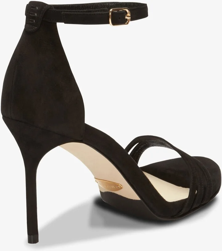 Sarah Flint Perfect Sandal 85 - Black Suede - Image 2