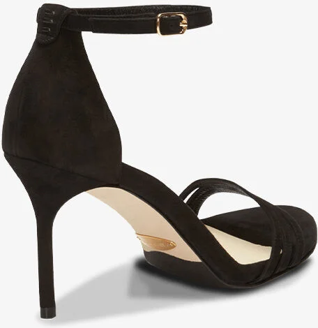 Sarah Flint Perfect Sandal 85 - Black Suede - Image 7