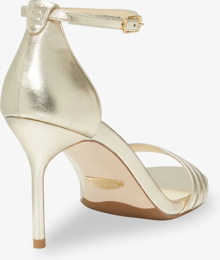 Sarah Flint Perfect Sandal 85 - Gold Nappa - Image 2