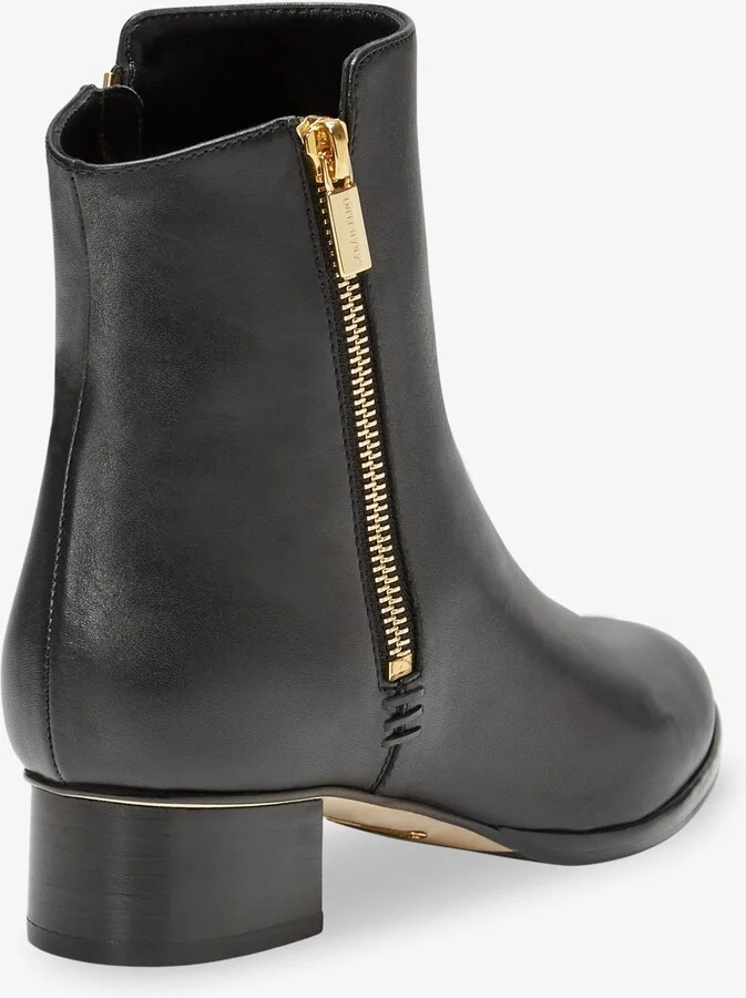 Sarah Flint Perfect Zip Bootie 30 - Black Calf - Image 2