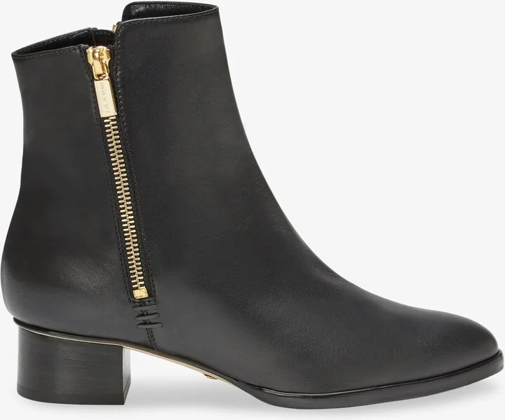 Sarah Flint Perfect Zip Bootie 30 - Black Calf - Image 3