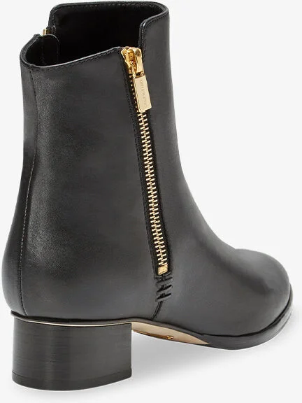 Sarah Flint Perfect Zip Bootie 30 - Black Calf - Image 5