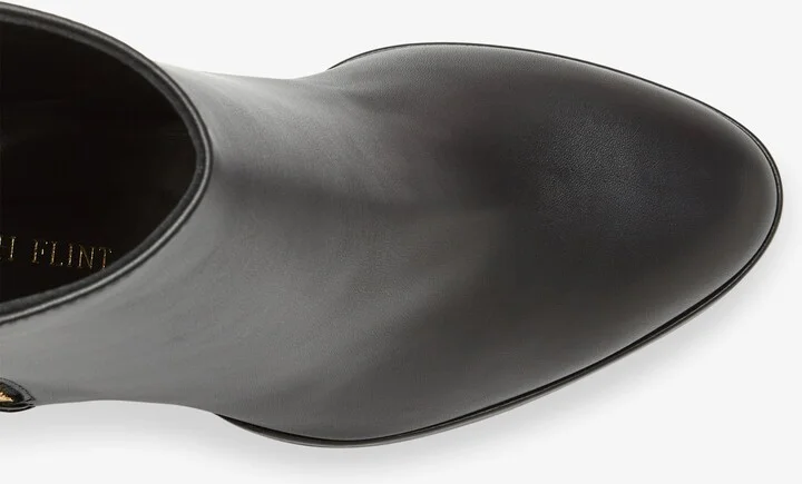 Sarah Flint Perfect Zip Bootie 30 - Black Calf - Image 6