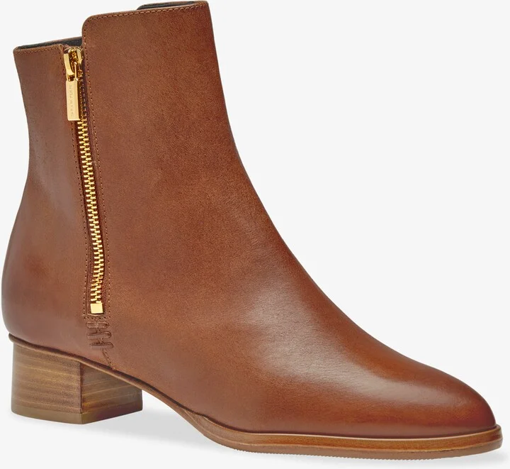 Sarah Flint Perfect Zip Bootie 30 - Saddle Vachetta