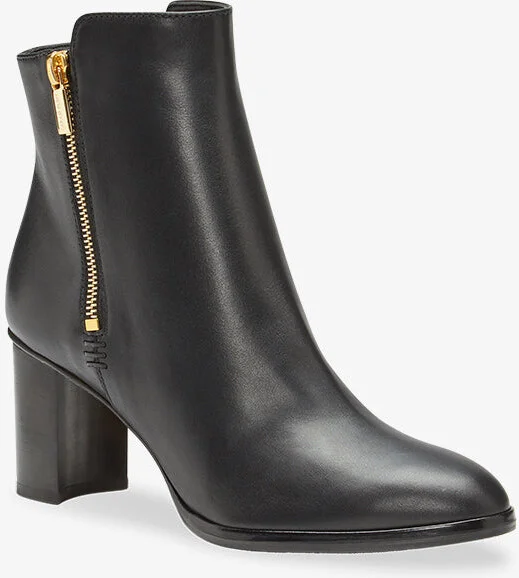 Sarah Flint Perfect Zip Bootie 70 - Black Calf - Image 5