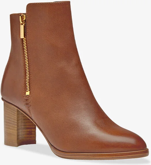 Sarah Flint Perfect Zip Bootie 70 - Saddle Vachetta - Image 5