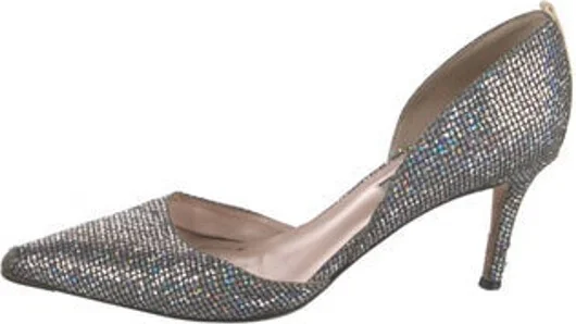 Metallic, Pattern Prints, Silver