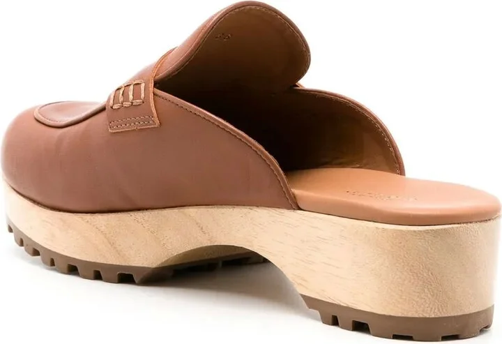 Sarah leather clogs - Image 3