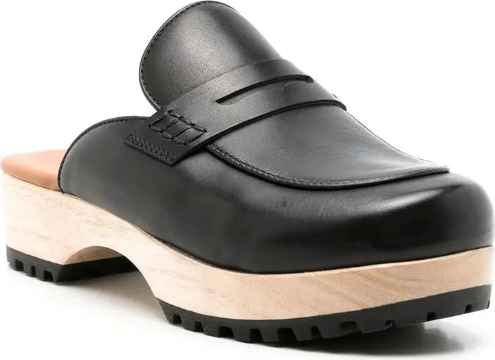 Sarah leather clogs - Image 2