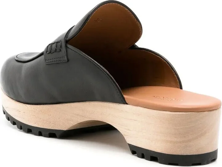 Sarah leather clogs - Image 3