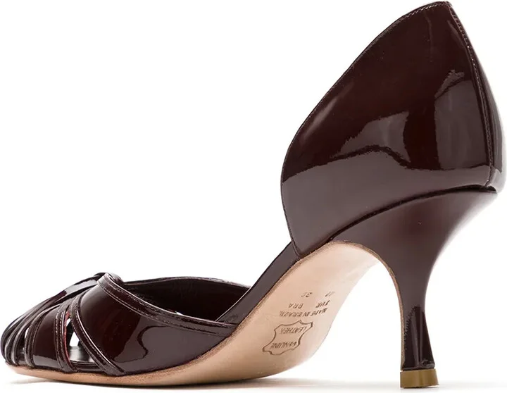 Sarah leather pumps - Image 3