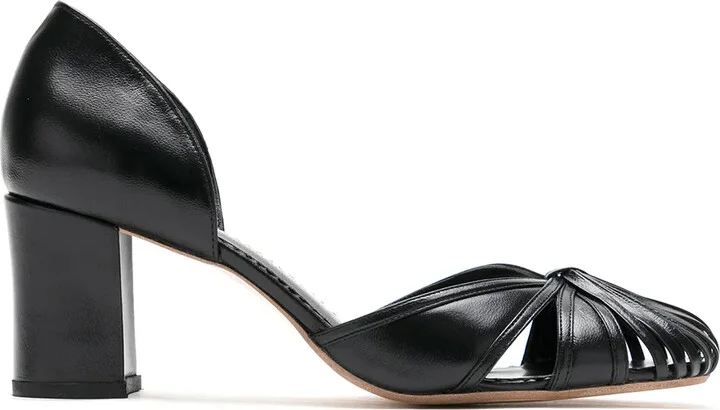 Sarah leather pumps