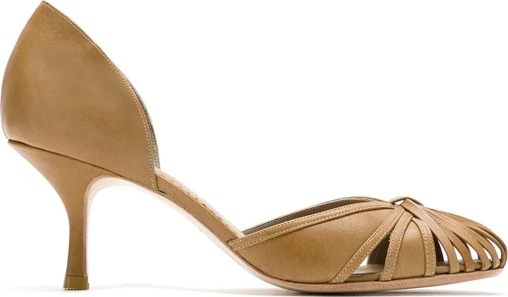 Sarah leather pumps