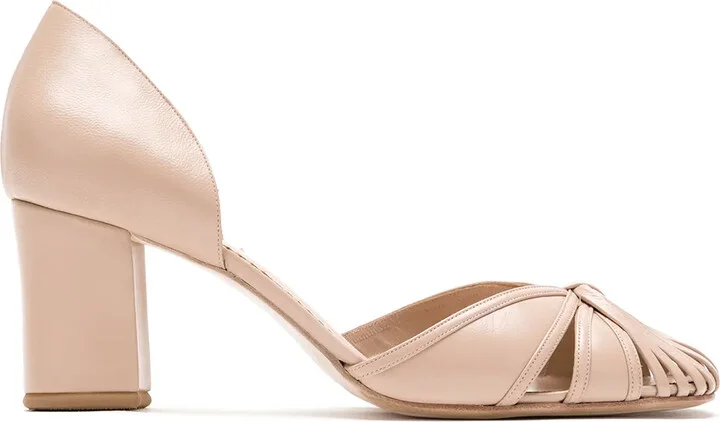 Sarah leather pumps