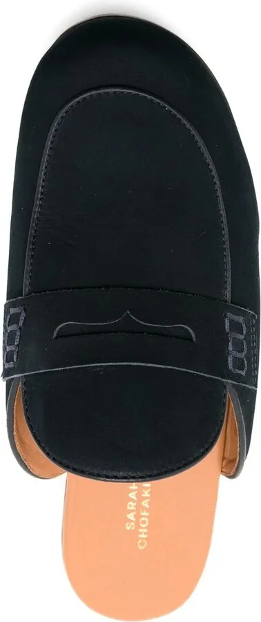 Sarah nubuck leather clogs - Image 4