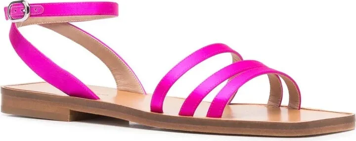 Sarah silk sandals - Image 2