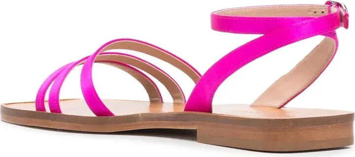 Sarah silk sandals - Image 3