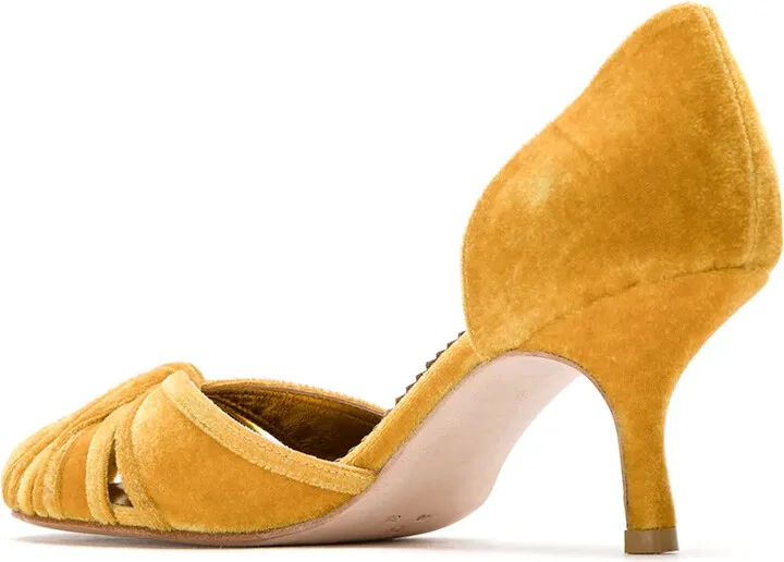 Sarah velvet pumps - Image 3