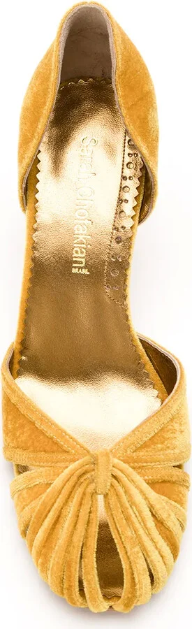 Sarah velvet pumps - Image 4