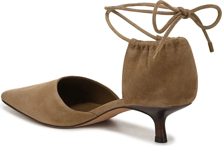 Sarai Ankle Wrap d'Orsay Kitten Heel Pump - Image 2