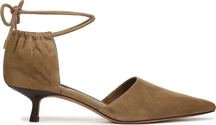 Sarai Ankle Wrap d'Orsay Kitten Heel Pump - Image 3
