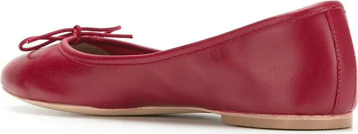 Sarita leather ballerina shoes - Image 3