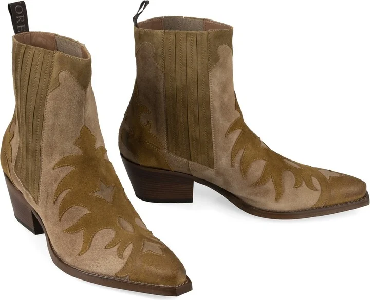 Sartore Suede Ankle Boots - Image 3