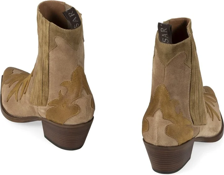 Sartore Suede Ankle Boots - Image 4