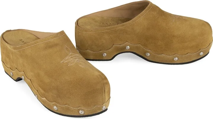 Sartore Suede Mules - Image 3