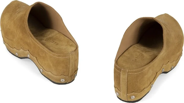 Sartore Suede Mules - Image 4