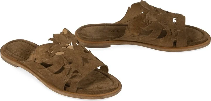 Sartore Suede Mules - Image 3