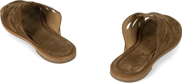 Sartore Suede Mules - Image 4